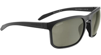 Serengeti Carson Polarised Matte Black Glass 555nm (750001)