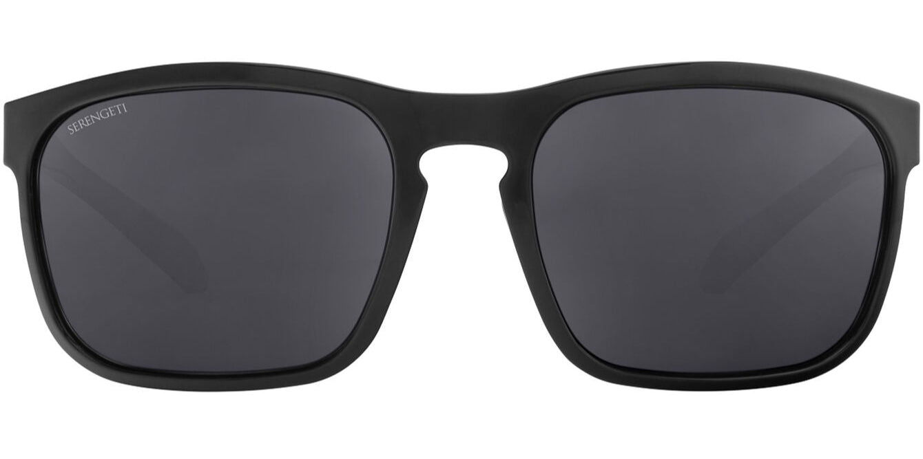 Serengeti Carson Polarised Shiny Black Glass Smoke (750004)