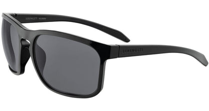 Serengeti Carson Polarised Shiny Black Glass Smoke (750004)