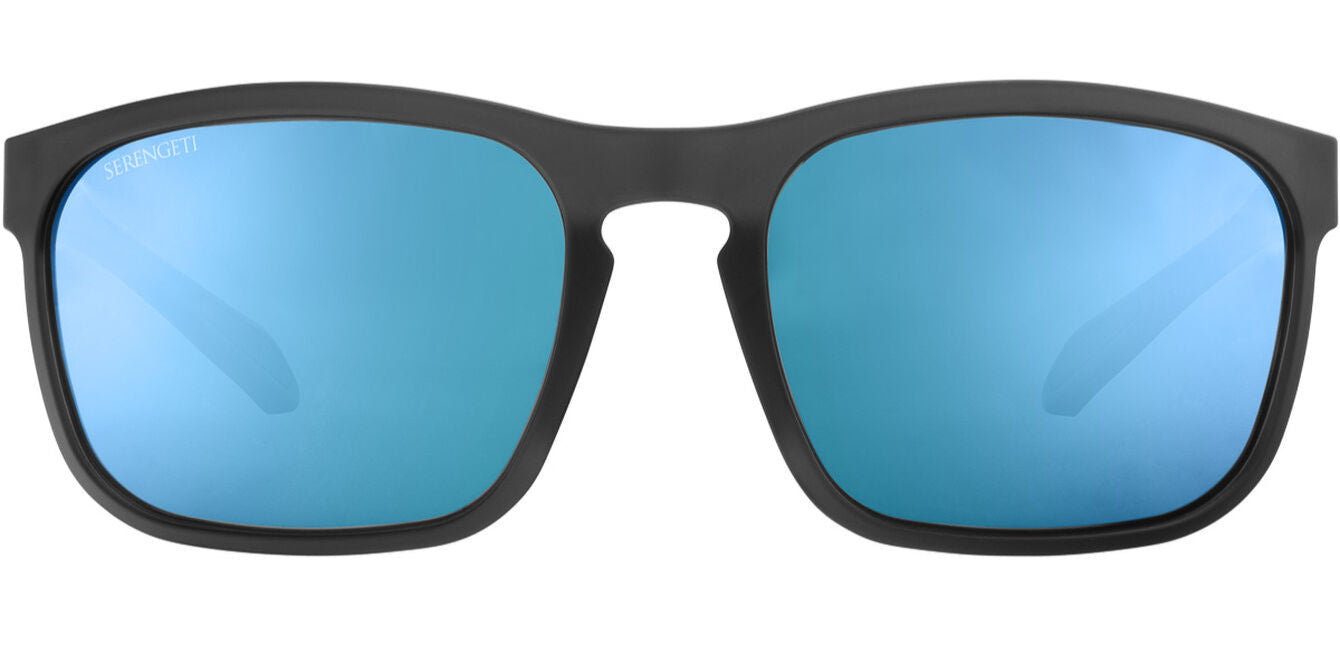 Serengeti Carson Polarised Matte Crystal Dark Grey Glass 555nm Blue (750003)