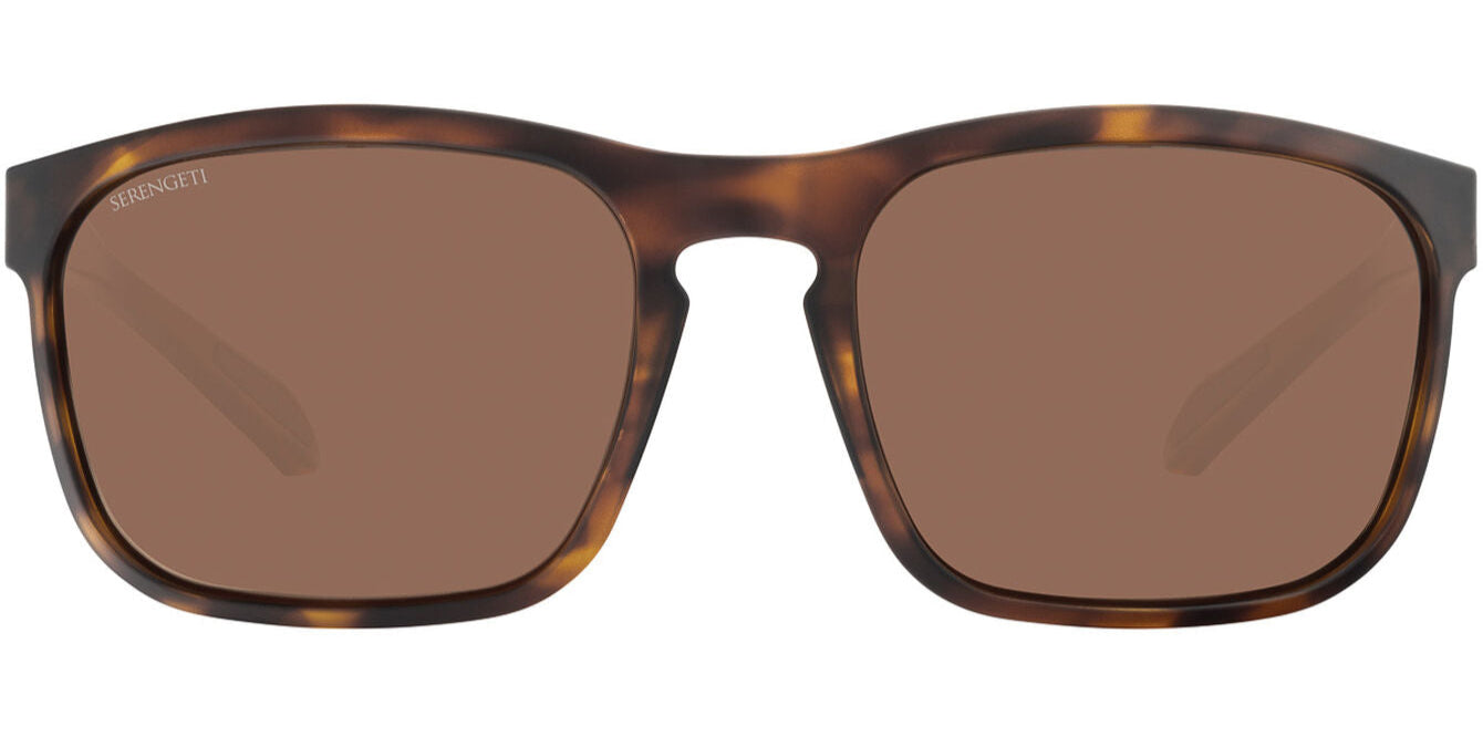 Serengeti Carson Polarised Matte Tortoise Glass Drivers (750002)