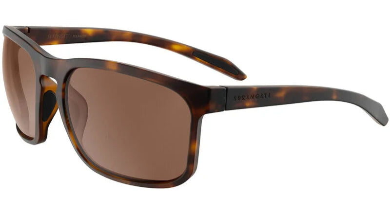 Serengeti Carson Polarised Matte Tortoise Glass Drivers (750002)