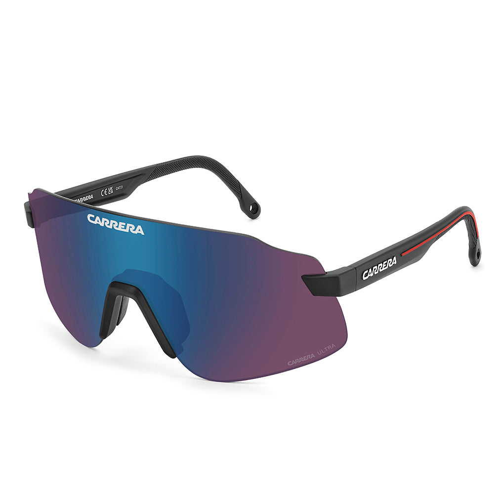 Carrera C Sport 16/S Matte Black/Red Violet/Blue Mirror C Sport 16/S BLX MG (99)