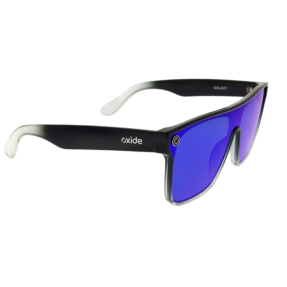 Oxide Galaxy Polarised Gradient Black/Clear Blue Mirror (146)