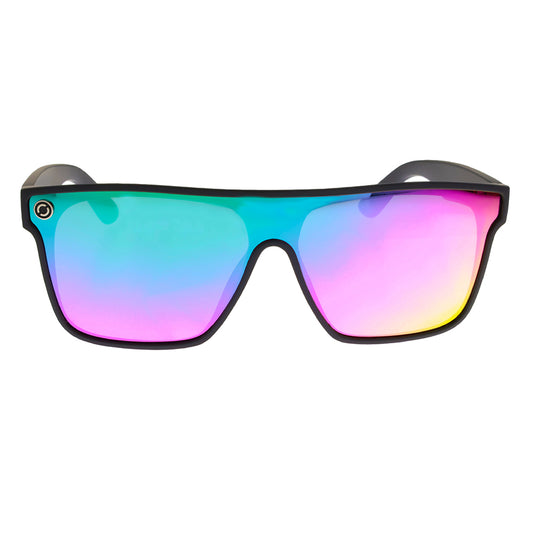Oxide Galaxy Polarised Matte Black Blue/Purple Mirror (146)