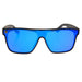 Oxide Galaxy Polarised Matte Black Blue Mirror (146)