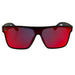 Oxide Galaxy Polarised Matte Black Red Mirror (146)