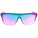 Oxide Galaxy Polarised Gradient Black/Multicolour Blue/Purple Mirror (146)