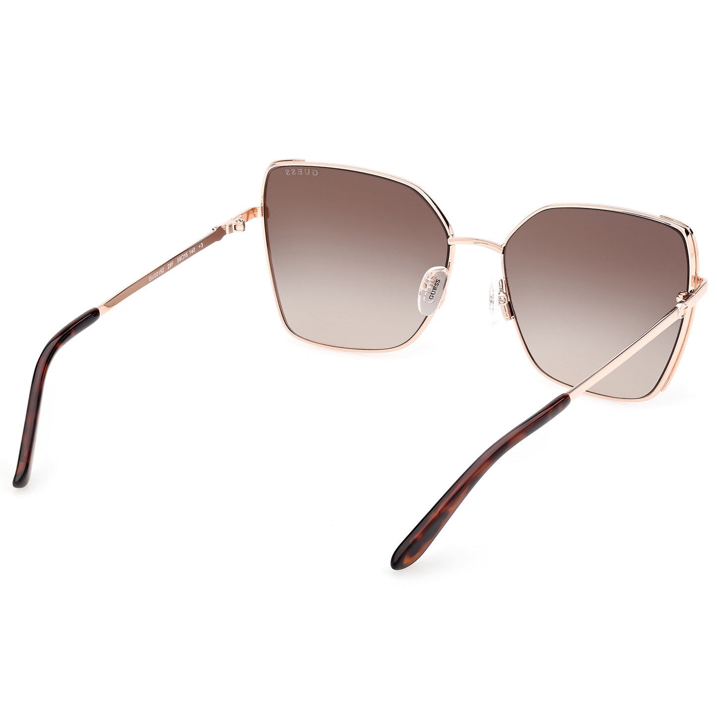 Guess 00192 Shiny Rose Gold Brown Gradient GU00192/S 28F (59)