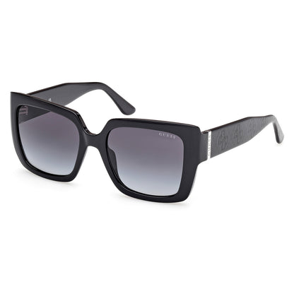 Guess 00200 Shiny Black w Black Pearl Smoke Gradient GU00200/S 01B (53)