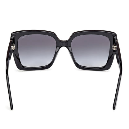 Guess 00200 Shiny Black w Black Pearl Smoke Gradient GU00200/S 01B (53)