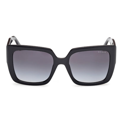Guess 00200 Shiny Black w Black Pearl Smoke Gradient GU00200/S 01B (53)