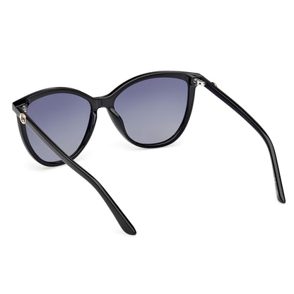 Guess 00256 Polarised Shiny Black Blue Gradient GU00256/S 01D (58)