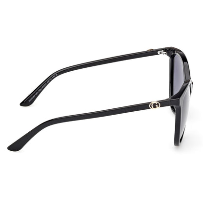 Guess 00256 Polarised Shiny Black Blue Gradient GU00256/S 01D (58)