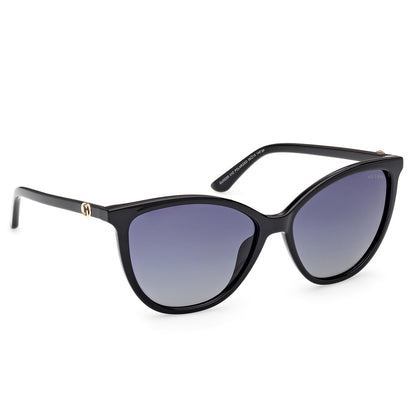 Guess 00256 Polarised Shiny Black Blue Gradient GU00256/S 01D (58)