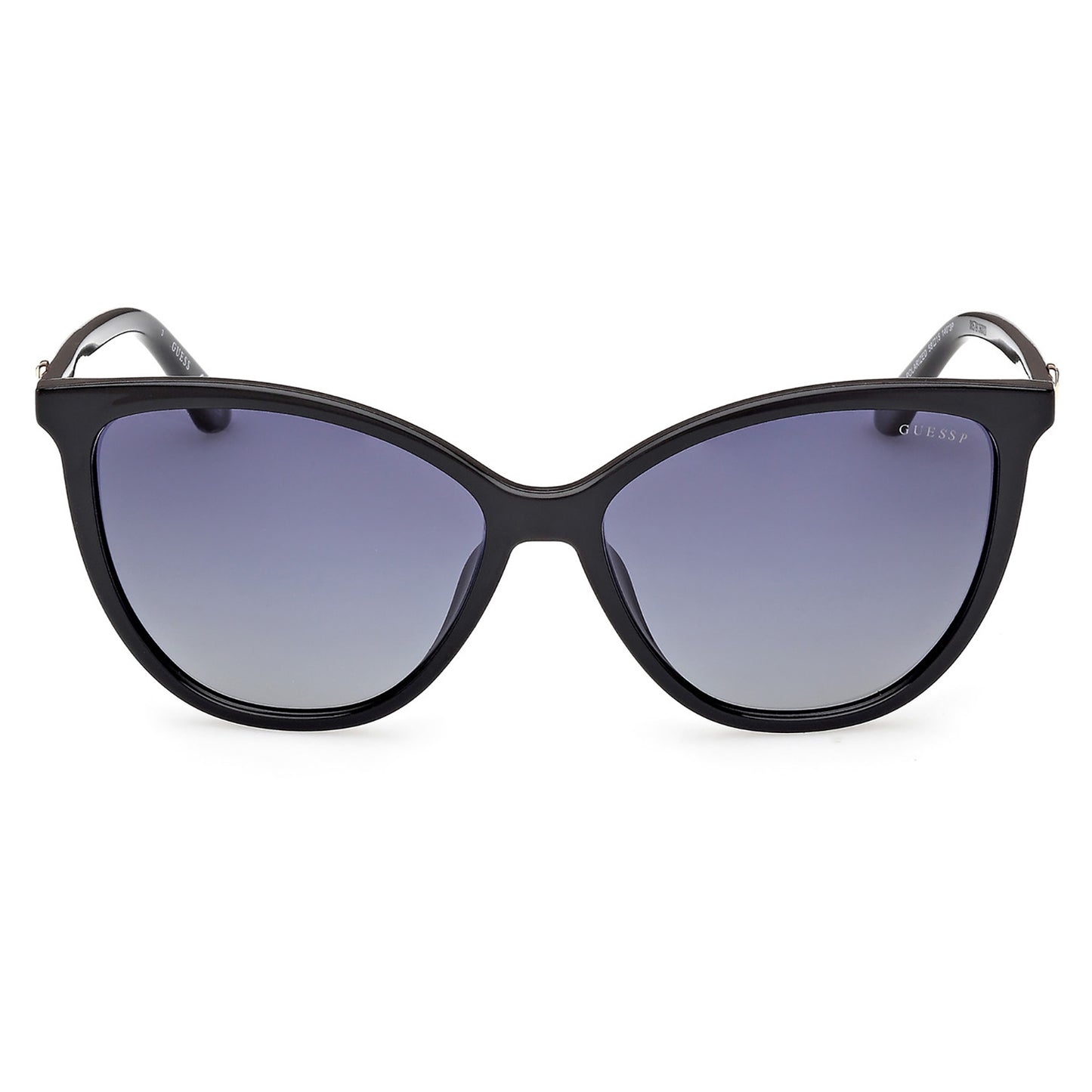 Guess 00256 Polarised Shiny Black Blue Gradient GU00256/S 01D (58)