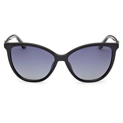 Guess 00256 Polarised Shiny Black Blue Gradient GU00256/S 01D (58)