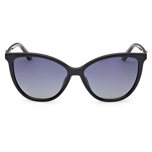 Guess 00256 Polarised Shiny Black Blue Gradient GU00256/S 01D (58)