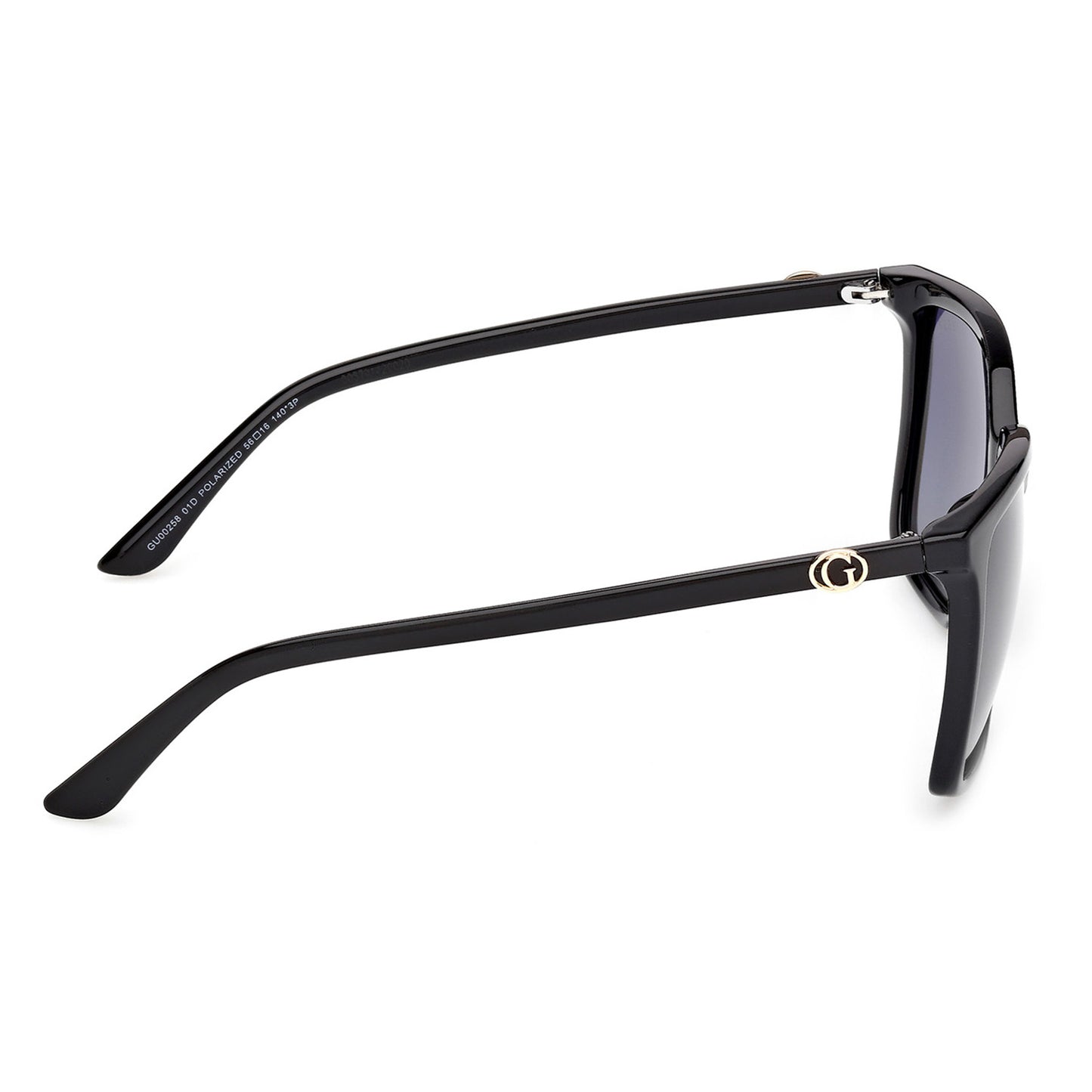 Guess 00258 Polarised Shiny Black Blue Gradient GU00258/S 01D (56)