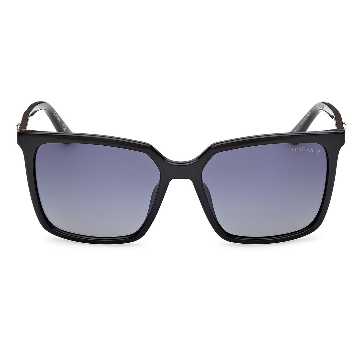 Guess 00258 Polarised Shiny Black Blue Gradient GU00258/S 01D (56)