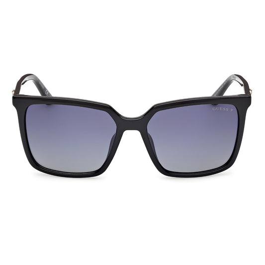 Guess 00258 Polarised Shiny Black Blue Gradient GU00258/S 01D (56)