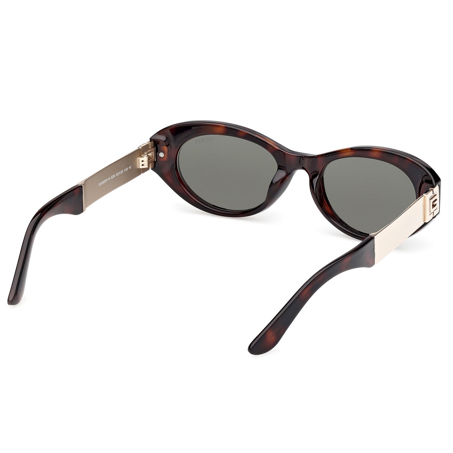 Guess 00261-H Dark Tortoise w Pale Gold Green GU00261-H/S 52N (52)