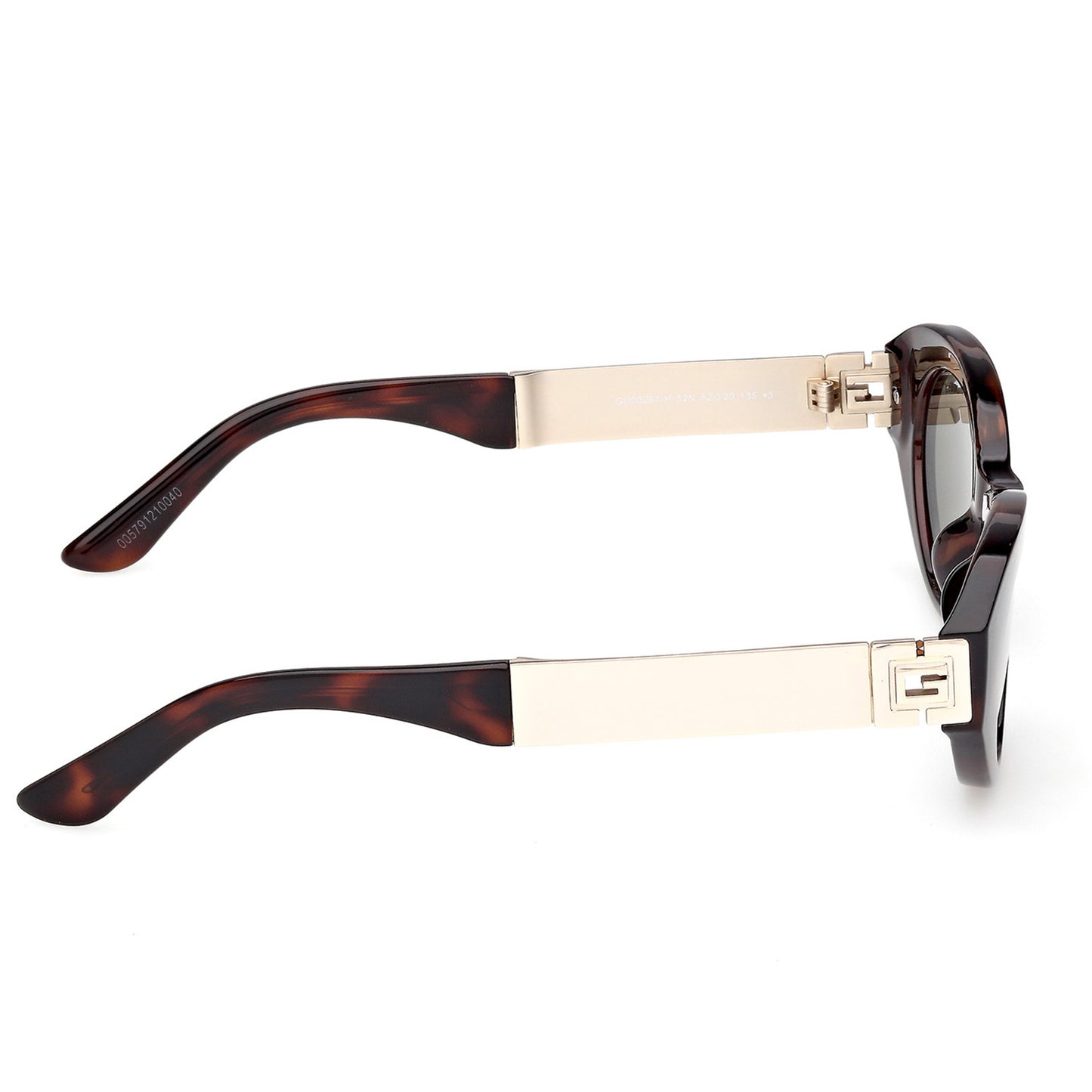 Guess 00261-H Dark Tortoise w Pale Gold Green GU00261-H/S 52N (52)