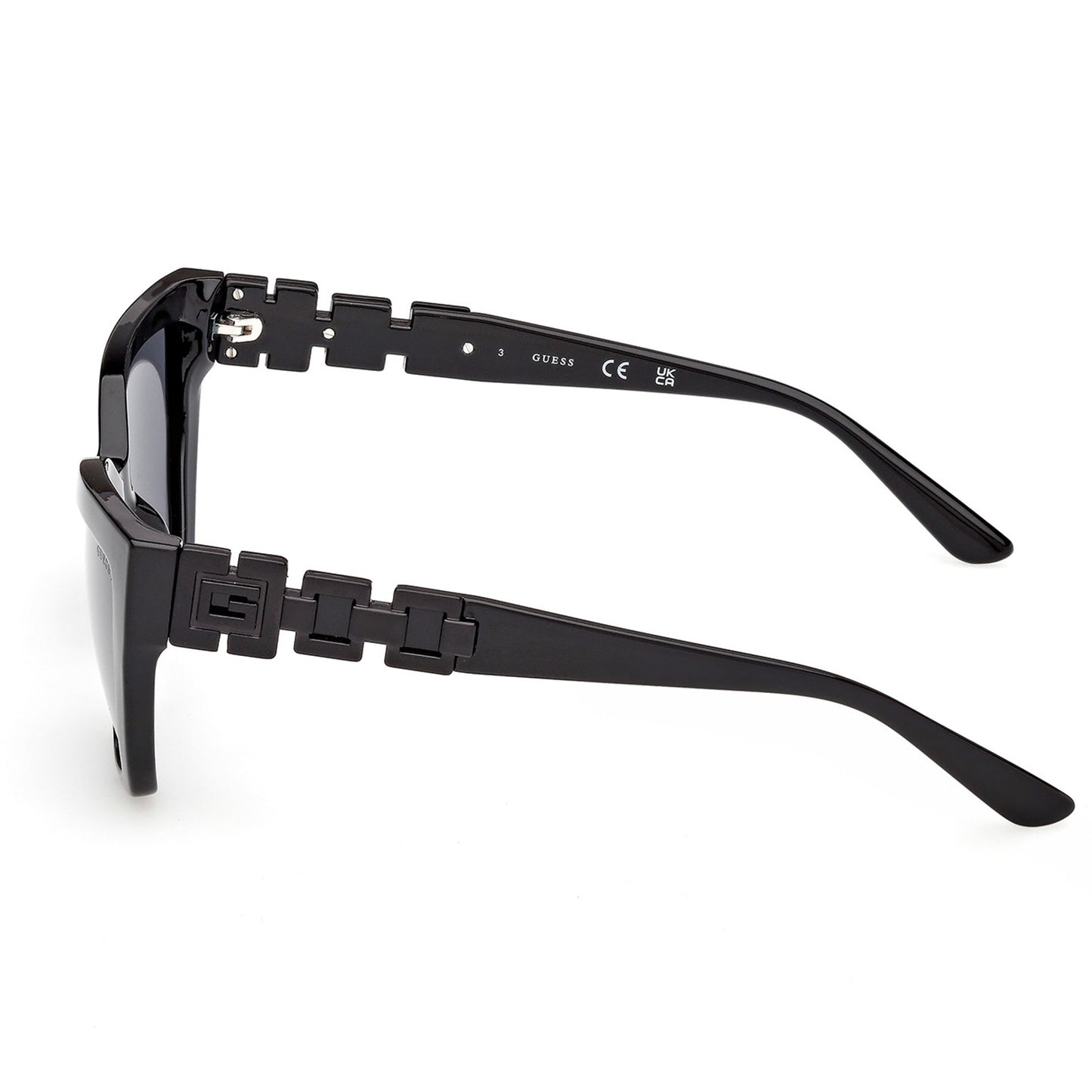 Guess 00264 Polarised Shiny Black Smoke GU00264/S 01D (55)