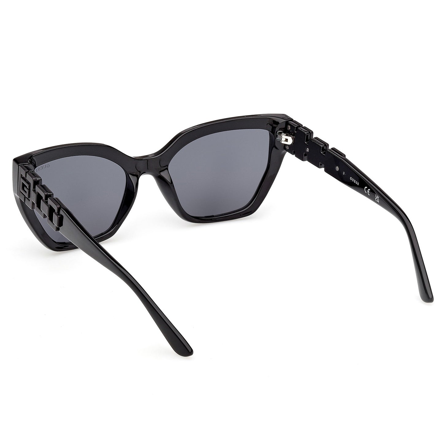 Guess 00264 Polarised Shiny Black Smoke GU00264/S 01D (55)