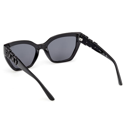 Guess 00264 Polarised Shiny Black Smoke GU00264/S 01D (55)