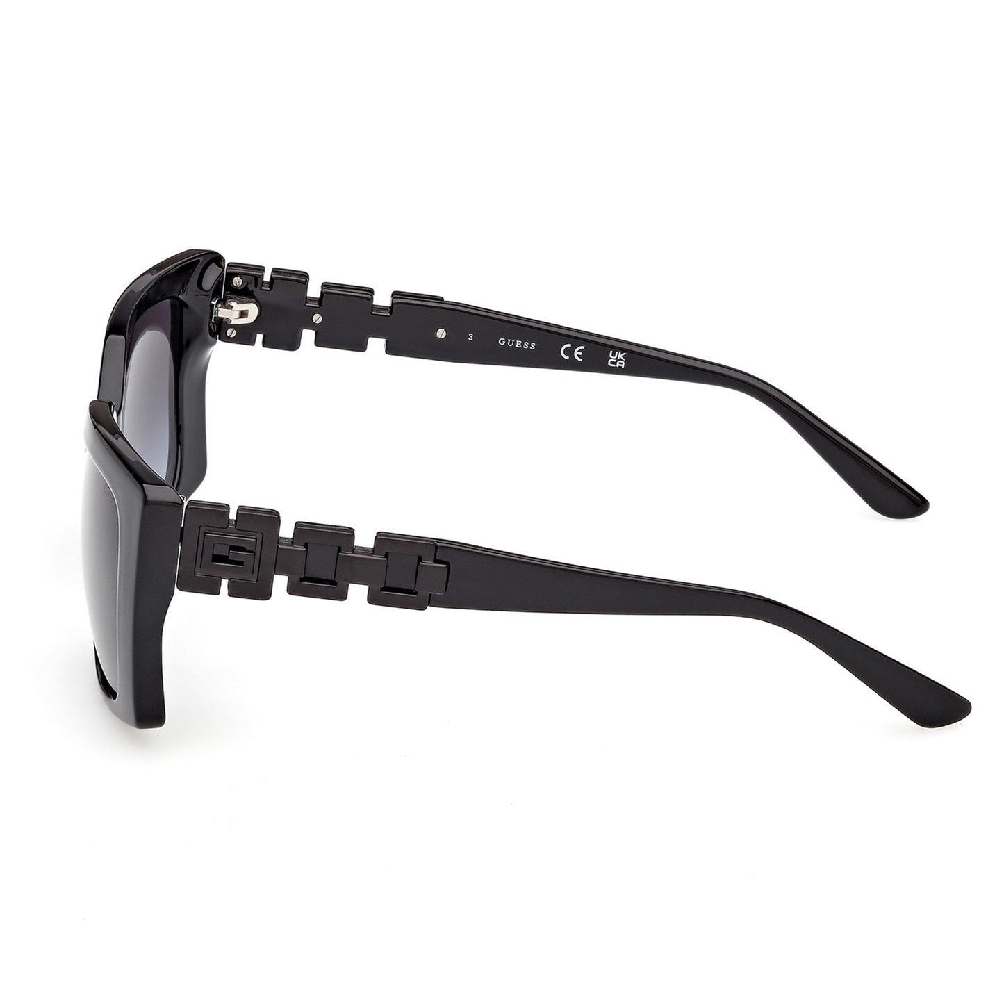Guess 00265-H Shiny Black Smoke Gradient GU00265-H/S 01B (55)