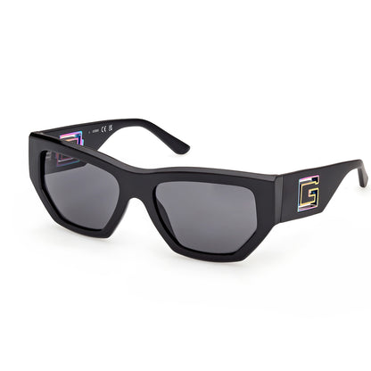 Guess 00291/S Shiny/Matte Black Smoke/Blue GU002915401A (54)