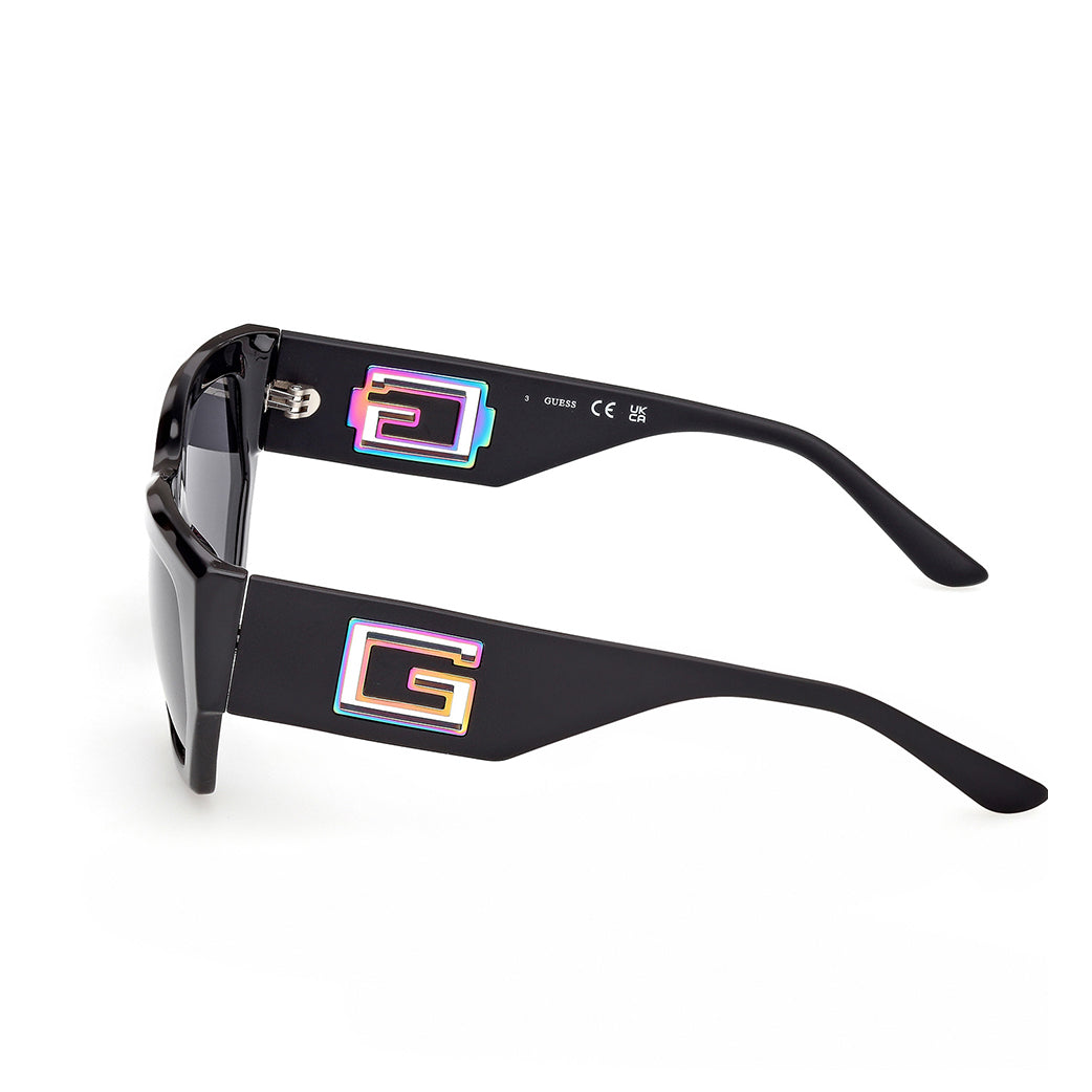 Guess 00291/S Shiny/Matte Black Smoke/Blue GU002915401A (54)
