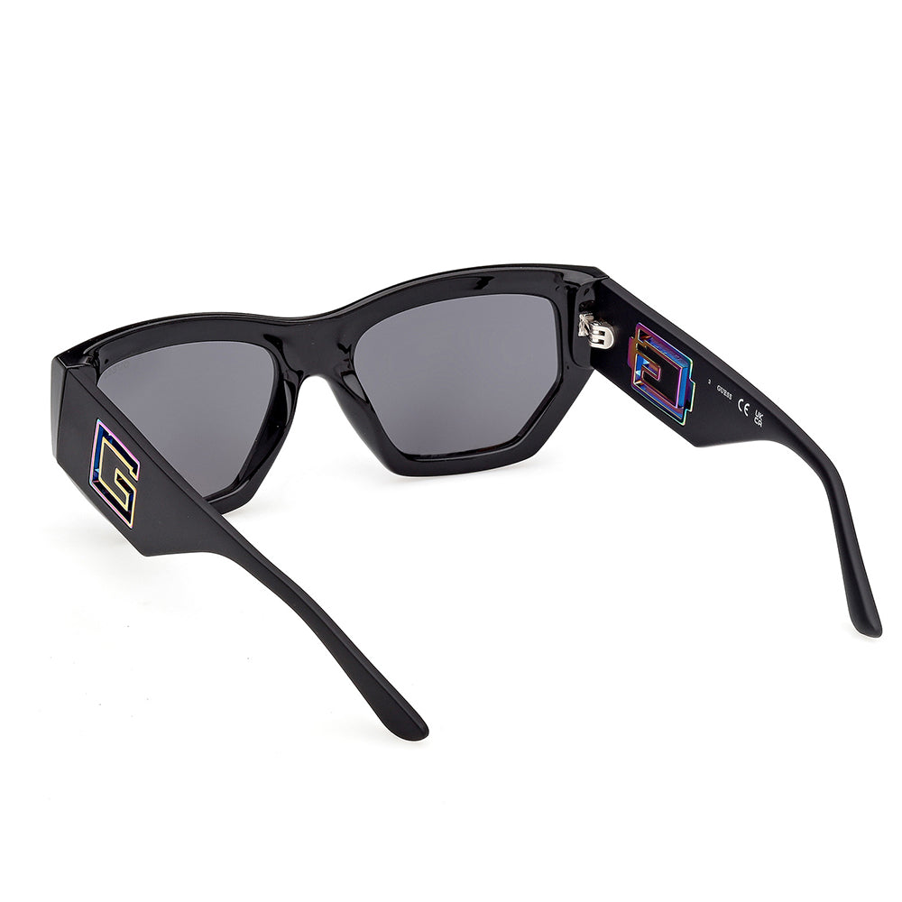 Guess 00291/S Shiny/Matte Black Smoke/Blue GU002915401A (54)