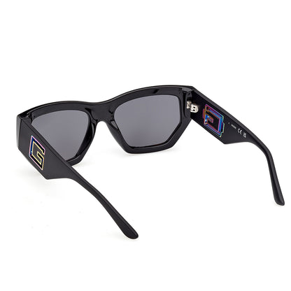 Guess 00291/S Shiny/Matte Black Smoke/Blue GU002915401A (54)