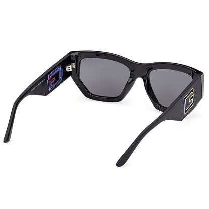 Guess 00291/S Shiny/Matte Black Smoke/Blue GU002915401A (54)