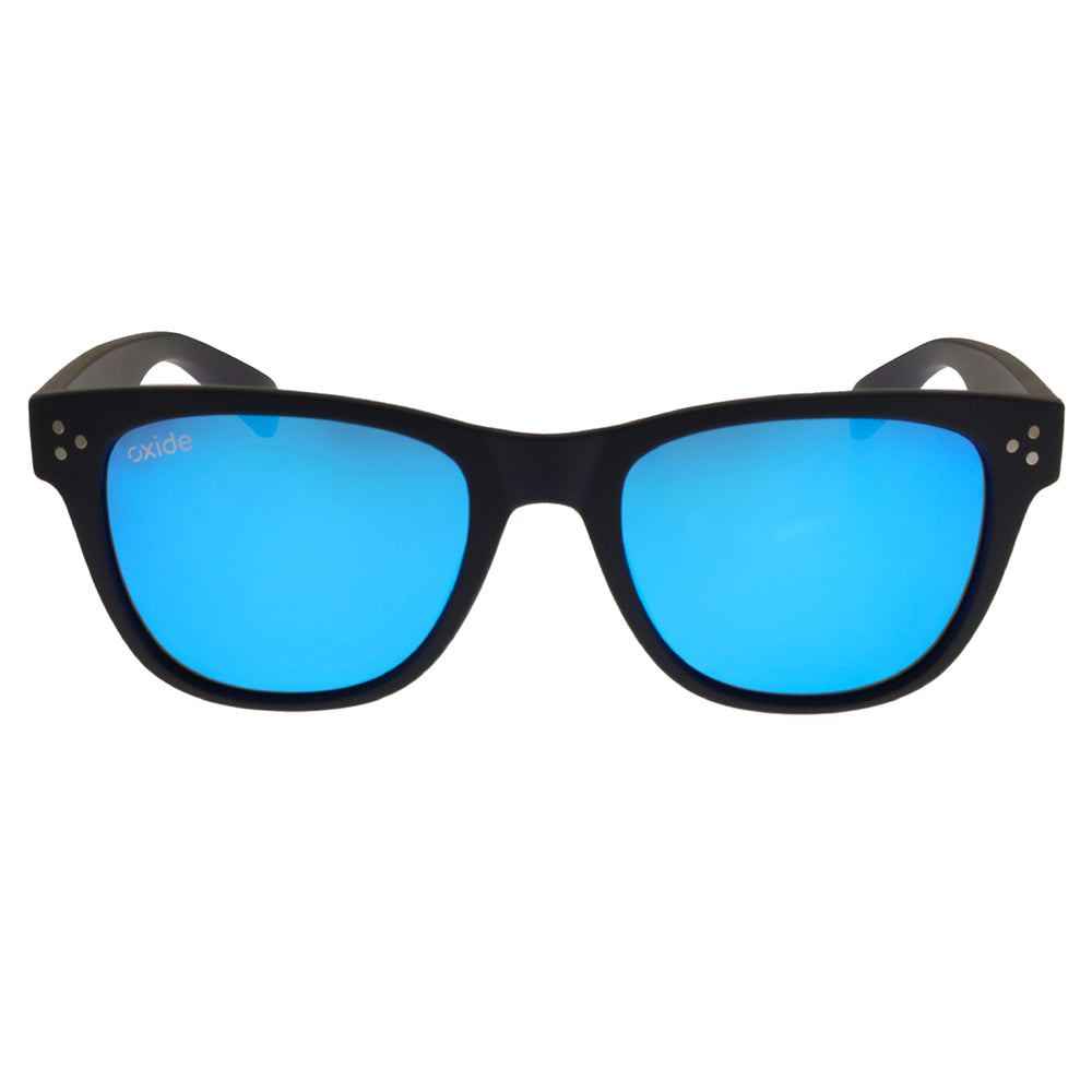Oxide Horizon Polarised Matte Black Blue Mirror (52)