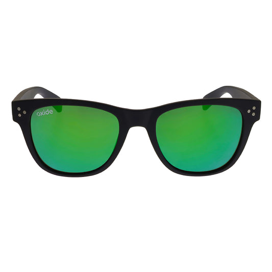 Oxide Horizon Polarised Matte Black Green Mirror (52)