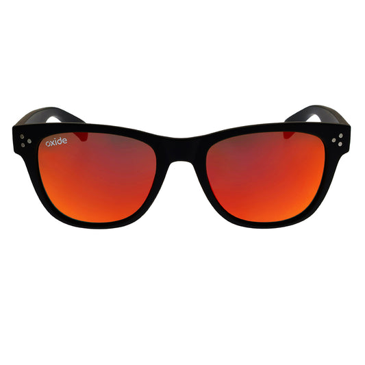 Oxide Horizon Polarised Matte Black Red Mirror (52)