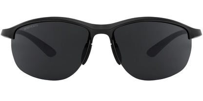 Serengeti James Polarised Shiny Black Saturn Smoke (754002)