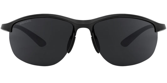 Serengeti James Polarised Shiny Black Saturn Smoke (754002)