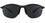 Serengeti James Polarised Shiny Black Saturn Smoke (754002)
