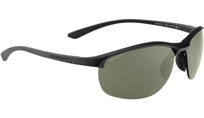 Serengeti James Polarised Matte Black Saturn 555nm (754001)