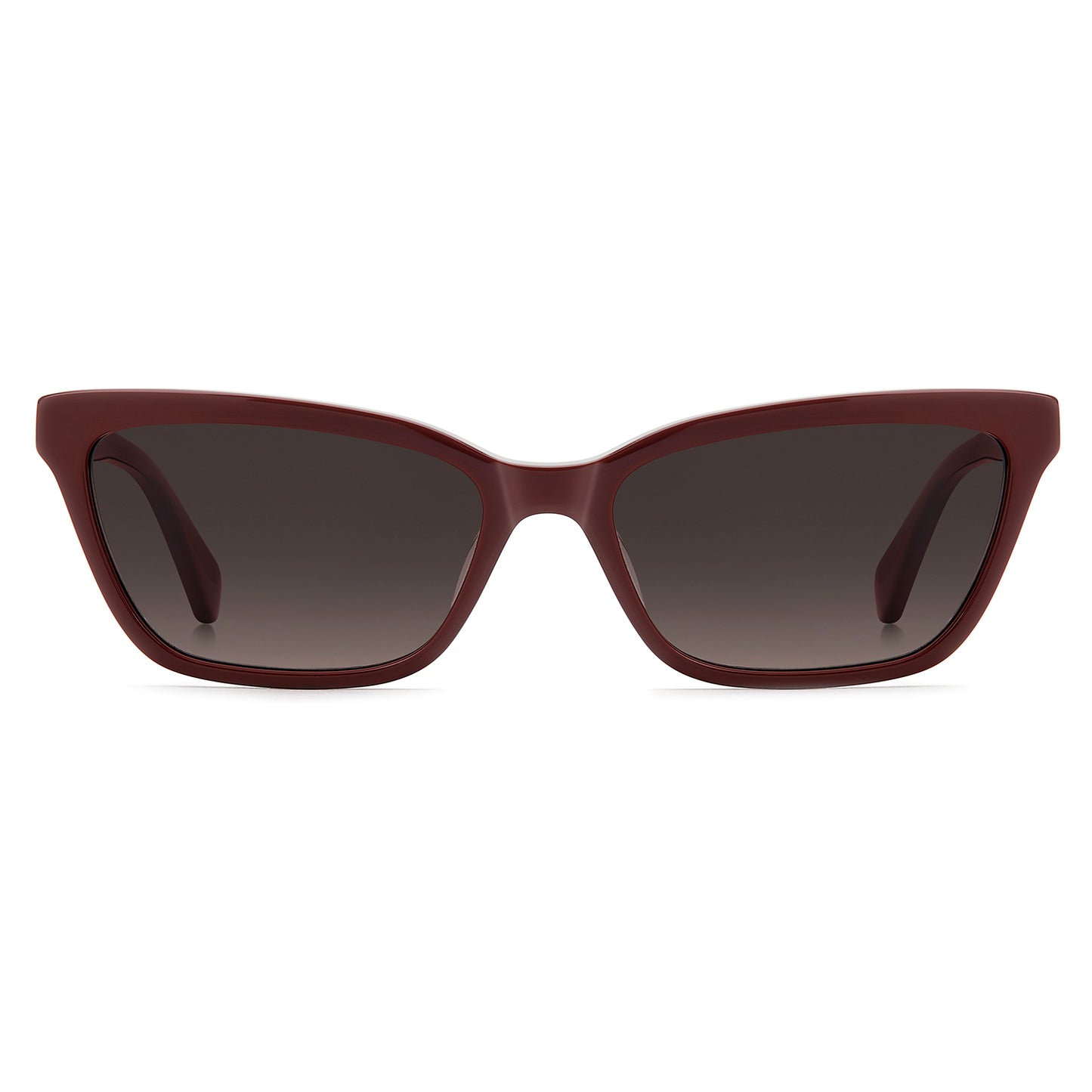 Kate Spade Aisha 2/S Burgundy/Gold Brown Gradient KS208434 6K3 HA (55)
