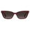 Kate Spade Aisha 2/S Burgundy/Gold Brown Gradient KS208434 6K3 HA (55)