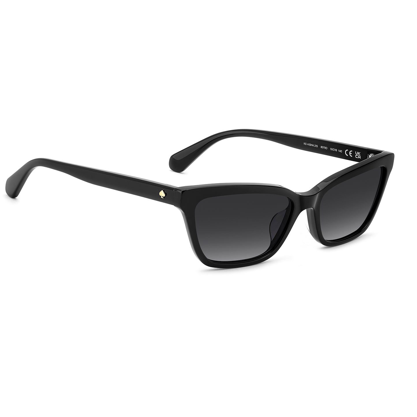 Kate Spade Aisha 2/S Black Grey Gradient KS208434 807 90 (55)