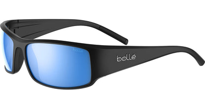 Bolle King Polarised Matte Black Sky Blue (026009)