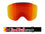 Red Bull Spect Magnetron Slick Black Red Snow Mirror (Slick 009)