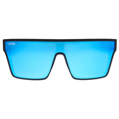 Oxide Nova Polarised Matte Black Blue Mirror (142)