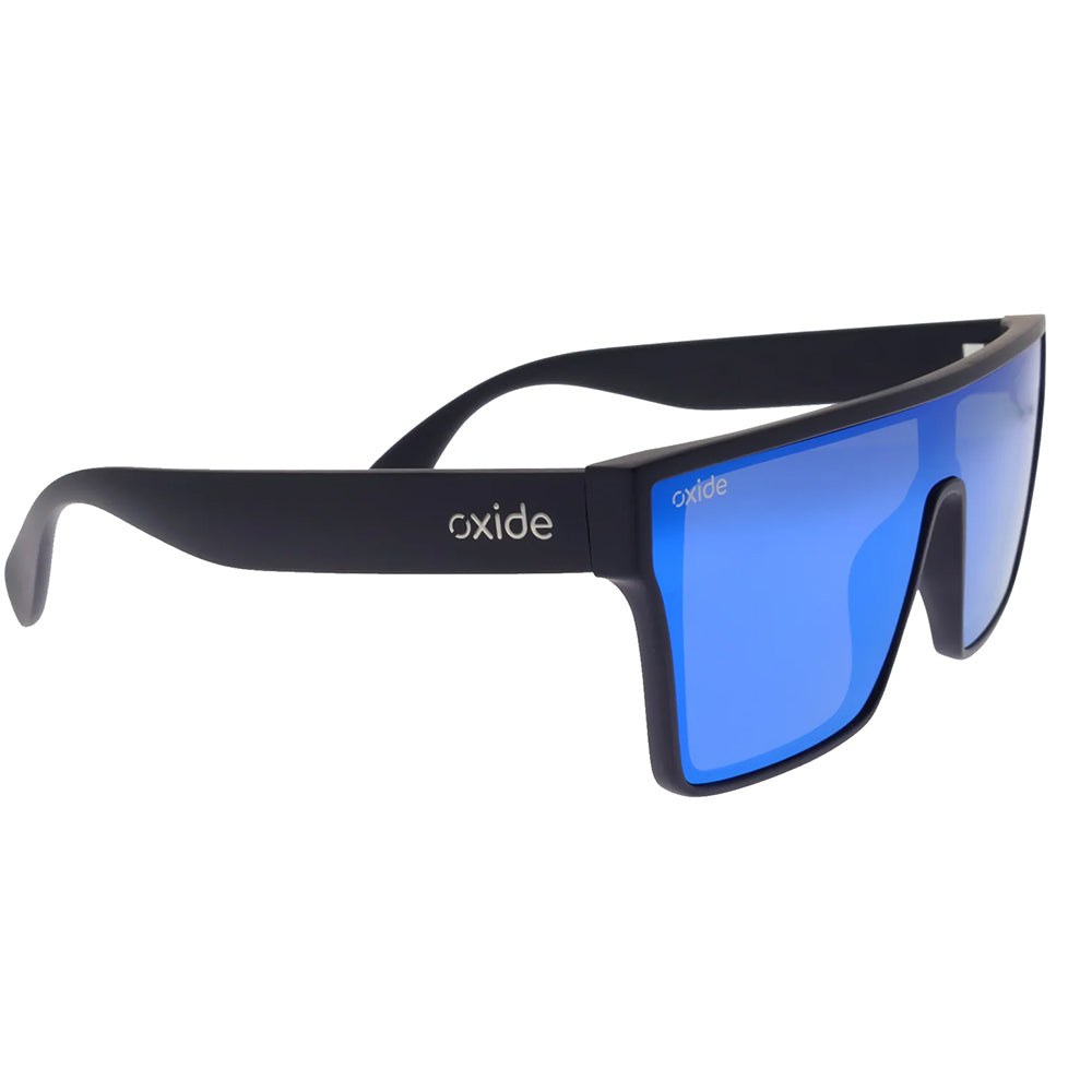 Oxide Nova Polarised Matte Black Blue Mirror (142)